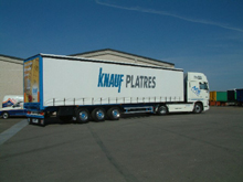 rideaux coulissants pour semi remorque knauf plaques et platre