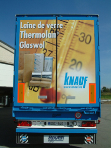 Adh�sif imprim� en full quadri pour les portes arri�re.