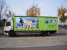 rideaux coulissants avec impression photo pour antalis