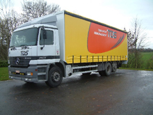 rideaux coulissants camion