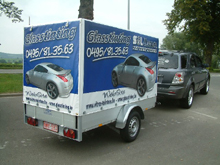 impression quadri sur b�che de remorque