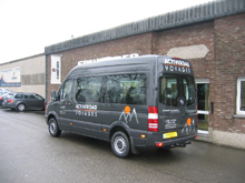 LKW Beschriftung Aufkleber Blatt.