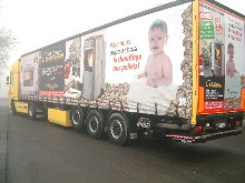 Impression digitale full quadri sur semi-remorque pour client Girretz Pierre.