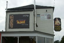 Encadrement avec b�che imprim�e