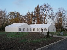 20x12 m and 10x12m clearspan marquees in Muret (Toulouse � France)