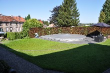 B�che pour piscine ext�rieure