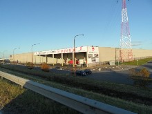 grande b�che sur cadre de 72x3 m au zoning des hauts sarts